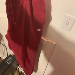 Champion sweatpants Maroon cheap